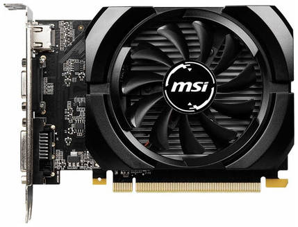 Видеокарта MSI NVIDIA GeForce GT 730 N730K-4GD3/OCV1 4ГБ GDDR3, OC, Ret 9668120111