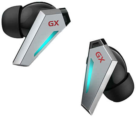 Гарнитура игровая Edifier GX07, для компьютера/мобильных устройств, вкладыши, Bluetooth, серый / черный 9668122082