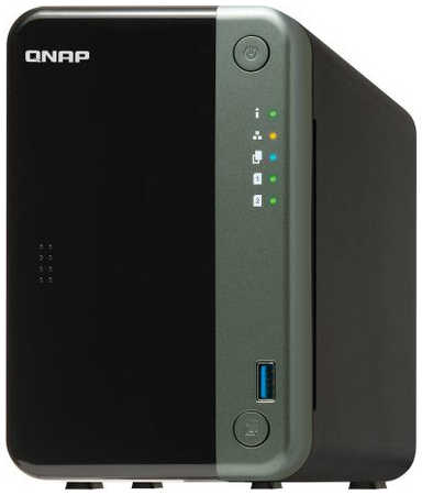 Сетевое хранилище NAS Qnap Original TS-253D-4G 2-bay настольный Celeron J4125 9668133071