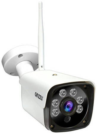 Камера видеонаблюдения аналоговая Ginzzu HWB-4301A, 3.6 мм, [бп-00001588]