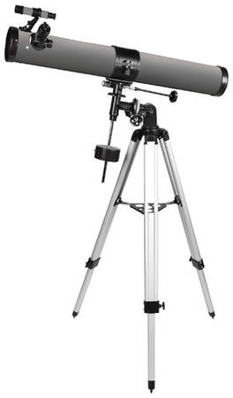 Телескоп Levenhuk Blitz 76 Plus рефлектор d76 fl900мм 152x серый/черный 9668136663