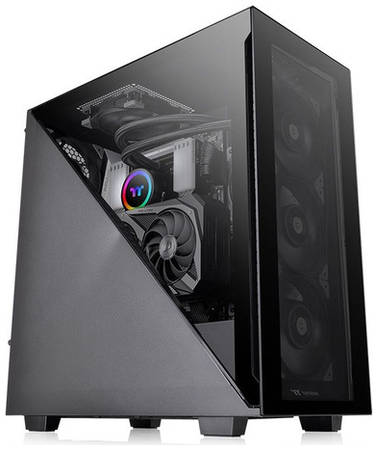 Корпус ATX Thermaltake Divider 300 TG, Midi-Tower, без БП, [ca-1s2-00m1wn-00]