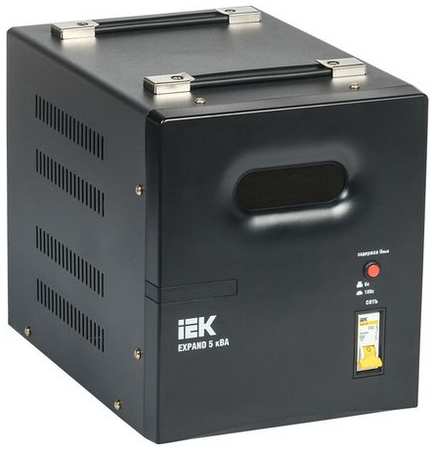 Стабилизатор напряжения IEK Expand, 4кВт черный [ivs21-1-005-11] 9668153990
