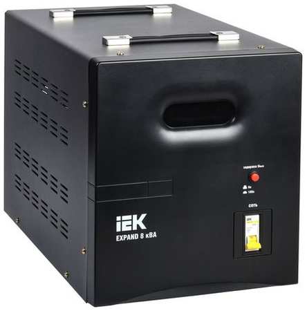 Стабилизатор напряжения IEK Expand, 6.4кВт черный [ivs21-1-008-11] 9668153999