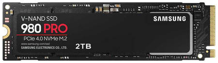 SSD накопитель Samsung 980 PRO MZ-V8P2T0BW 2ТБ, M.2 2280, PCIe 4.0 x4, NVMe, M.2 9668160933