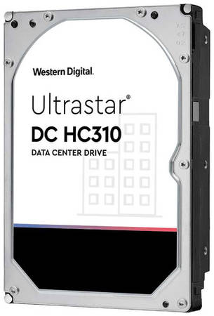 Жесткий диск WD Ultrastar DC HC310 HUS726T4TALE6L4, 4ТБ, HDD, SATA III, 3.5″ [0b36040] 9668164375