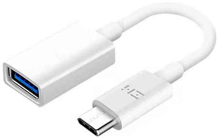 Переходник ZMI AL271, USB Type-C (m) - USB (f), 0.03м, белый [al271 white] 9668172439