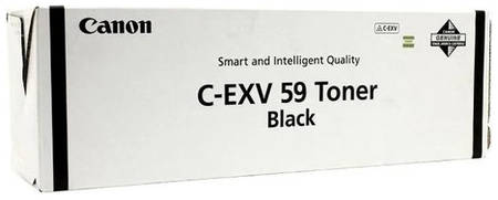 Тонер Canon C-EXV59, для iR2625i, черный, 465грамм, туба 9668203517