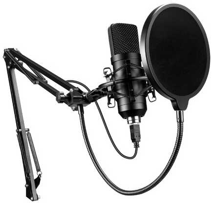 Микрофон Oklick SM-700G, черный [1456135] 9668210871