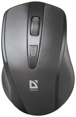 Мышь Defender Datum MM-265, оптическая, беспроводная, USB, черный [52265] 9668215445