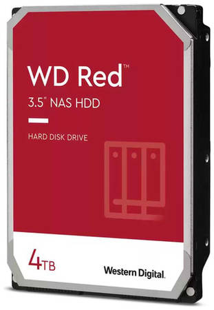 Жесткий диск WD WD40EFAX, 4ТБ, HDD, SATA III, 3.5″