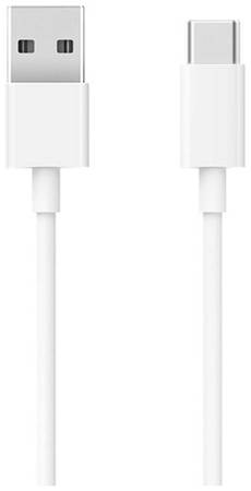 Кабель Xiaomi Mi USB Type-C Cable 100cm, USB Type-C (m) - USB (m), 1м, 3A, белый [bhr4422gl] 9668220539