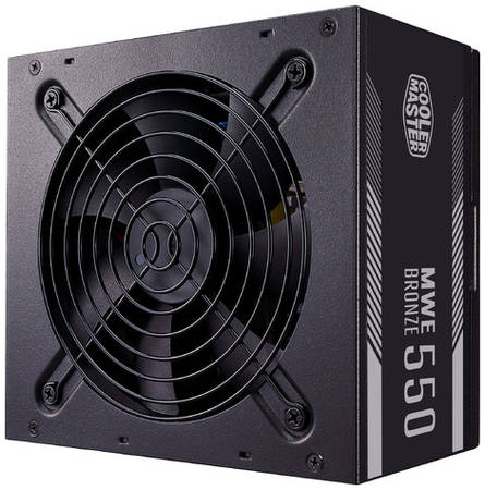 Блок питания Cooler Master MWE Bronze V2 550W, 550Вт, 120мм, черный, retail [mpe-5501-acaab-eu] 9668220840