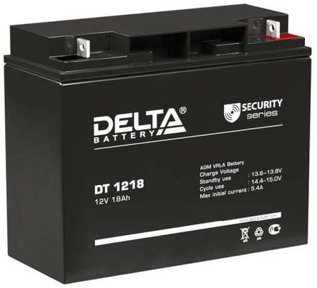 Аккумуляторная батарея для ИБП Delta DT 1218 12В, 18Ач 9668223830