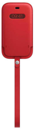 Чехол (футляр) Apple Leather Sleeve with MagSafe, для Apple iPhone 12 mini, красный [mhmr3ze/a] 9668224172