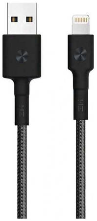 Кабель ZMI AL803, Lightning (m) - USB (m), 1м, MFI, в оплетке, черный 9668229360