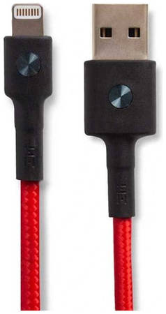 Кабель ZMI AL803, Lightning (m) - USB (m), 1м, MFI, в оплетке, красный 9668229365