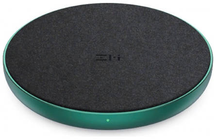 Беспроводное зарядное устройство ZMI WTX11, USB type-C, 9Вт, 2A, черный/зеленый [wtx11 black\green] 9668229993