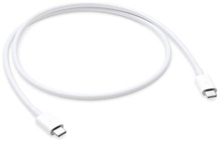 Кабель Apple MQ4H2ZM/A, 0.8м, белый