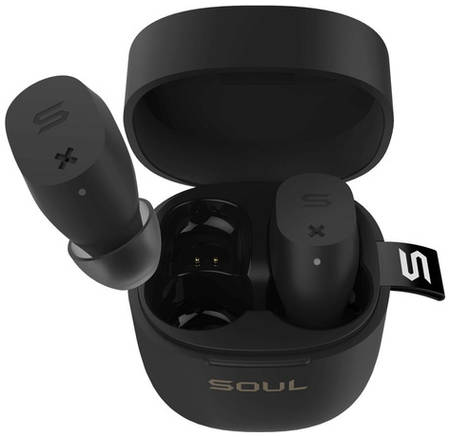 Наушники Soul ST-XX, Bluetooth, внутриканальные, черный матовый [80000620] 9668245132