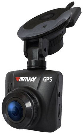 Видеорегистратор Artway AV-397 GPS Compact, черный 9668249673