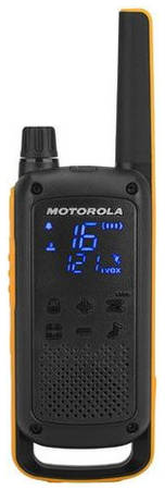 Комплект раций Motorola Talkabout Т82ЕХТ RSM 8кан. до 10км компл.:2шт аккум. / (MT193