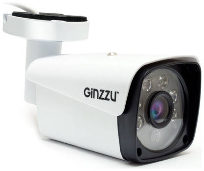 Камера видеонаблюдения IP Ginzzu HIB-5301A, 3.6 мм, [бп-00001464]
