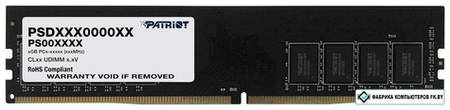 Оперативная память Patriot Signature PSD48G320081 DDR4 - 1x 8ГБ 3200МГц, DIMM, Ret 9668266420