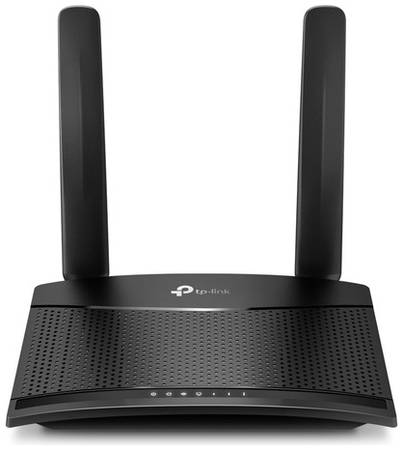 Wi-Fi роутер TP-LINK TL-MR100, N300, черный 9668281141
