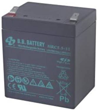 Аккумуляторная батарея для ИБП BB HRC 5.5-12 12В, 5Ач 9668283286