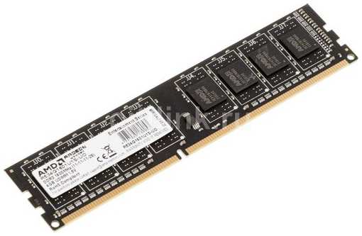 Оперативная память AMD R534G1601U1S-UO DDR3 - 1x 4ГБ 1600МГц, DIMM, OEM