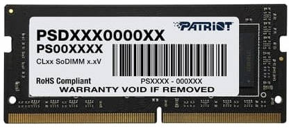 Оперативная память Patriot Signature PSD44G266681S DDR4 - 1x 4ГБ 2666МГц, для ноутбуков (SO-DIMM), Ret 9668289412