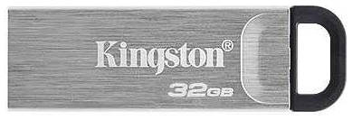 Флешка USB Kingston DataTraveler Kyson 32ГБ, USB3.1, серебристый и черный [dtkn/32gb] 9668299463