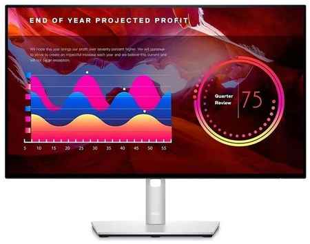 23.8″ Монитор DELL UltraSharp U2422H, 1920x1080, IPS, 1хHDMI, 1хDP, 2хType-С, черный и серебристый [2422-4970] 9668300887