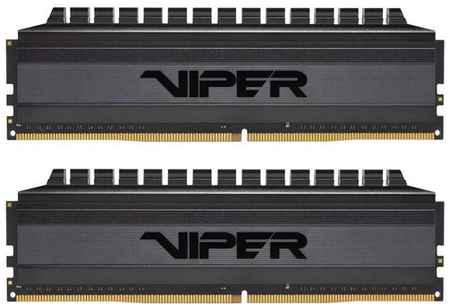 Оперативная память Patriot Viper 4 Blackout PVB432G300C6K DDR4 - 2x 16ГБ 3000МГц, DIMM, Ret 9668302301
