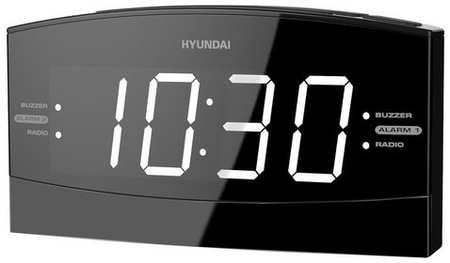 Радиобудильник Hyundai H-RCL238, черный 9668303265
