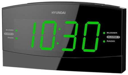 Радиобудильник Hyundai H-RCL238, черный 9668303269