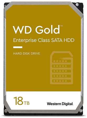Жесткий диск WD Gold WD181KRYZ, 18ТБ, HDD, SATA III, 3.5″ 9668306688