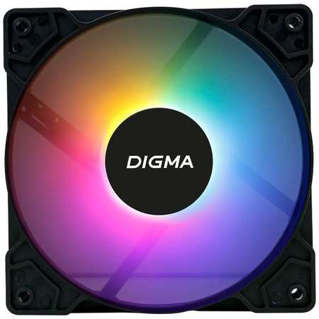 Вентилятор Digma DFAN-FRGB1, 120мм, Ret 9668309725