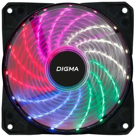 Вентилятор Digma DFAN-FRGB2, 120мм, Ret 9668309751