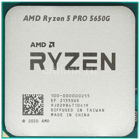 Процессор AMD Ryzen 5 PRO 5650G, AM4, OEM [100-000000255] 9668310765