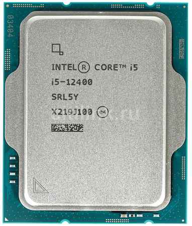 Процессор Intel Core i5 12400, LGA 1700, OEM [cm8071504650608 srl5y] 9668311292