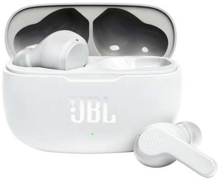 Наушники JBL Wave 200TWS, Bluetooth, внутриканальные, белый [jblw200twswht] 9668314709
