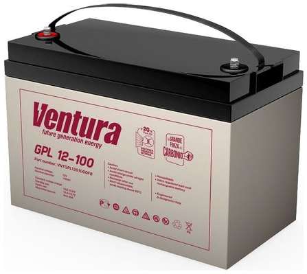Аккумуляторная батарея для ИБП VENTURA GPL 12-100 12В, 100Ач [vntgpl1201000f8] 9668317828