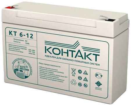 Аккумуляторная батарея для ИБП КОНТАКТ КТ 6-12 6В, 12Ач [kntkt0600012s48] 9668317849