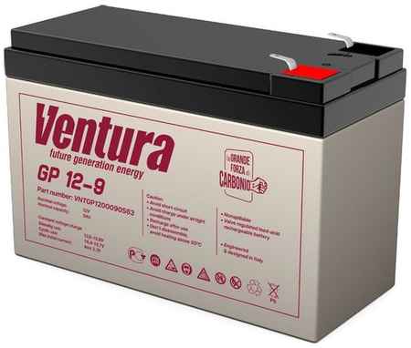 Аккумуляторная батарея для ИБП VENTURA GP 12-9 12В, 9Ач [vntgp1200090s63] 9668317860