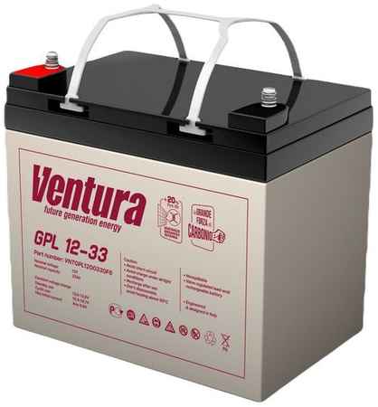 Аккумуляторная батарея для ИБП VENTURA GPL 12-33 12В, 33Ач [vntgpl1200330f6] 9668317871