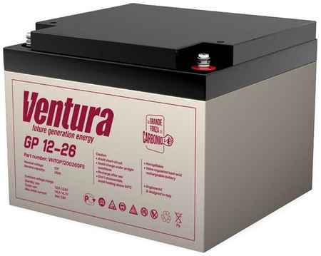 Аккумуляторная батарея для ИБП VENTURA GP 12-26 12В, 26Ач [vntgp1200260f5] 9668317874