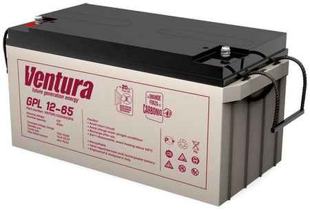 Аккумуляторная батарея для ИБП VENTURA GPL 12-65 12В, 65Ач [vntgpl1200650f6] 9668317875