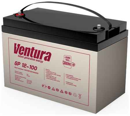 Аккумуляторная батарея для ИБП VENTURA GP 12-100 12В, 100Ач [vntgp1201000f8] 9668317876
